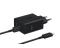 Samsung Samsung Original 50W 2x USB-C Laddare EP-T5020 Inkl. 1.8m USB-C Kabel Svart