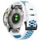  Klockarmband 26 mm Dual-Color Robust Vit/Blå