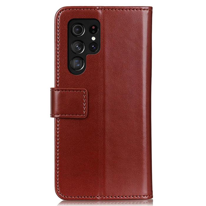 Bild 3,  Samsung Galaxy S22 Ultra Fodral Tri-Color Brun