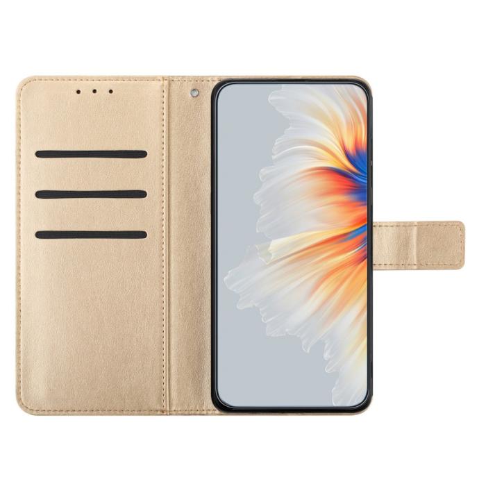 Bild 2,  Samsung Galaxy A16 / A26 5G Fodral Mandala Läder Guld