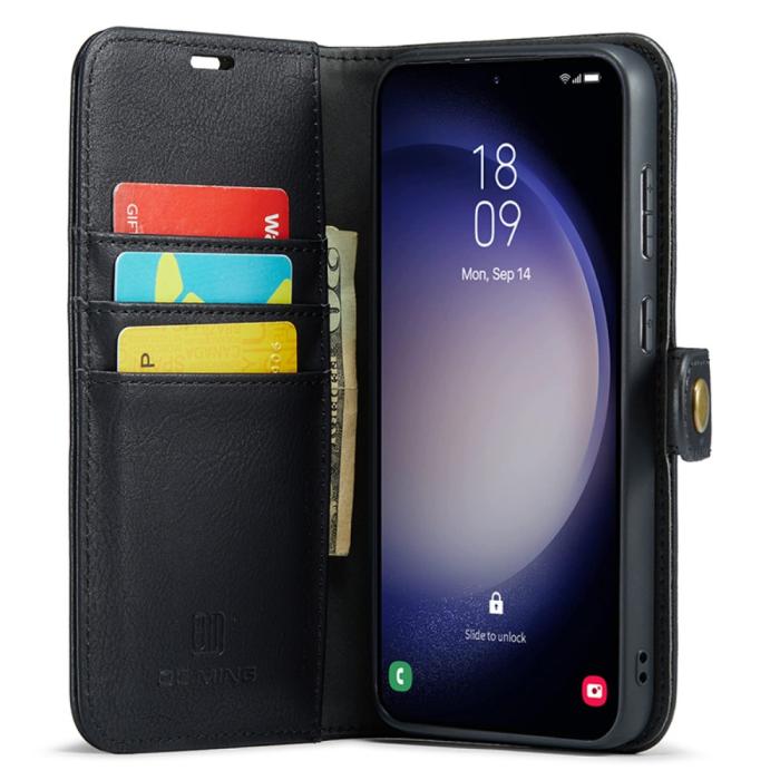 Bild 2, DG.MING DG.MING Galaxy S23 FE 2in1 Magnet Fodral / Skal Svart