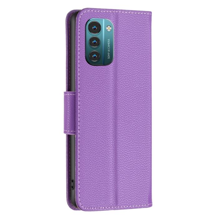 Bild 3,  Nokia G11 / G21 Fodral Shark Litchi Lila