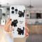  iPhone 16 Pro Skal TPU Svarta Katter