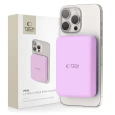 Tech-Protect Tech-Protect 10000 mAh MagSafe Powerbank LifeMag Lila