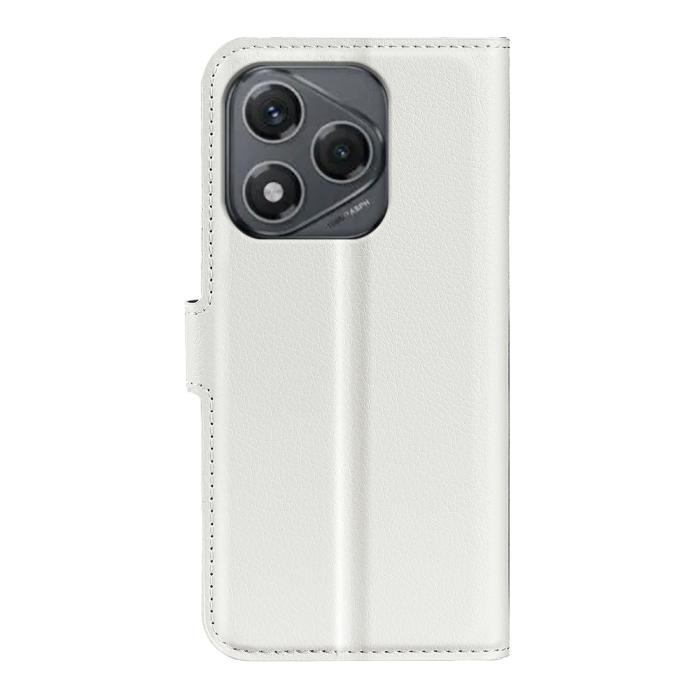 Bild 3,  Honor 400 Smart Fodral Litchi Läder Vit
