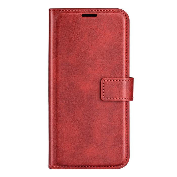 Bild 2,  Motorola Moto G51 Fodral PU Läder Röd