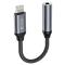 Tech-Protect Tech-Protect Ljudadapter Lightning - 3.5mm AUX Hona Nylon Svart