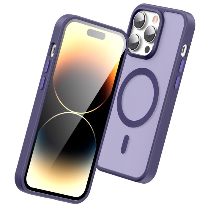 Bild 3, ColorPop ColorPop iPhone 14 Pro Max Skal CH MagSafe Matt Lila