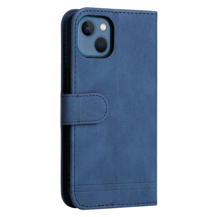 Bild 3,  iPhone 14 Fodral Skin Touch Blå