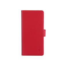 Gear GEAR Samsung Galaxy A72 Fodral L&auml;der R&ouml;d