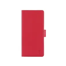 Gear GEAR Samsung Galaxy A42 Fodral L&auml;der R&ouml;d