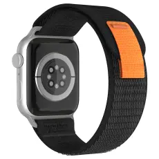 ColorPop Apple Watch 38/40/41/42 mm Armband Nylon Trail Loop Svart
