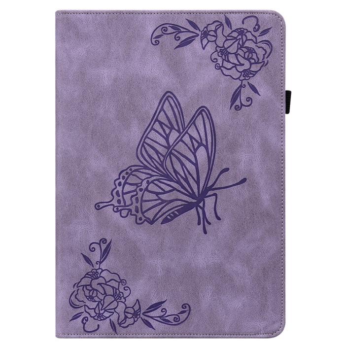 Bild 6,  Samsung Galaxy Tab A11 Plus Fodral Butterfly Flower Lila