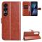  Sony Xperia 1 VII Fodral Crazy Horse Läder Brun