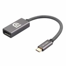  USB-C till DisplayPort DP Hona Adapter 4K 60Hz Gr&aring;