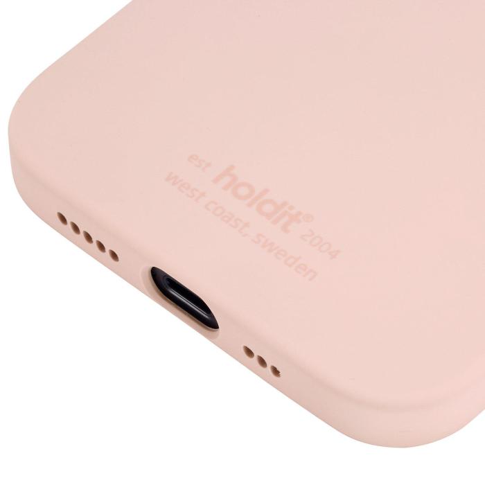 Bild 5, holdit iPhone 12/12 Pro - holdit Mobilskal Silikon - Blush Pink