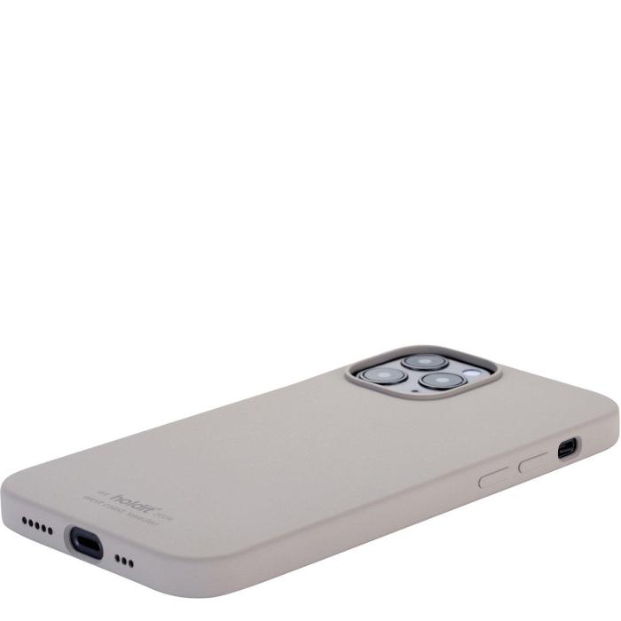 Bild 4, holdit iPhone 12/12 Pro - holdit Mobilskal Silikon - Taupe