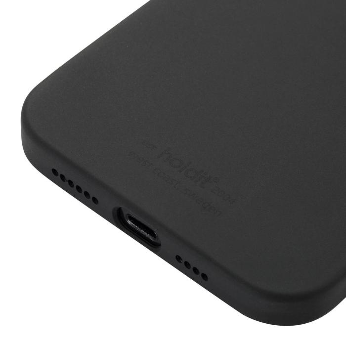 Bild 5, holdit iPhone 12 Pro Max - holdit Mobilskal Silikon - Svart