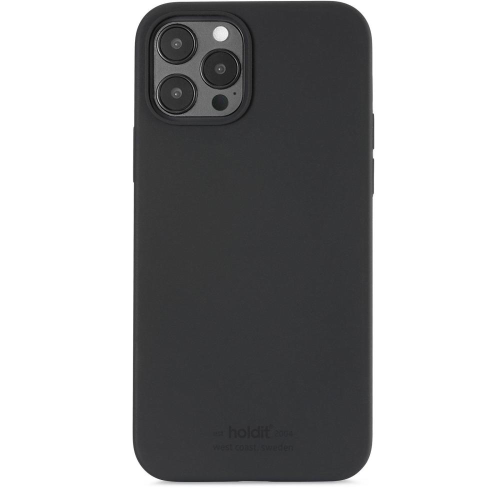 holdit iPhone 12/12 Pro - holdit Mobilskal Silikon - Svart