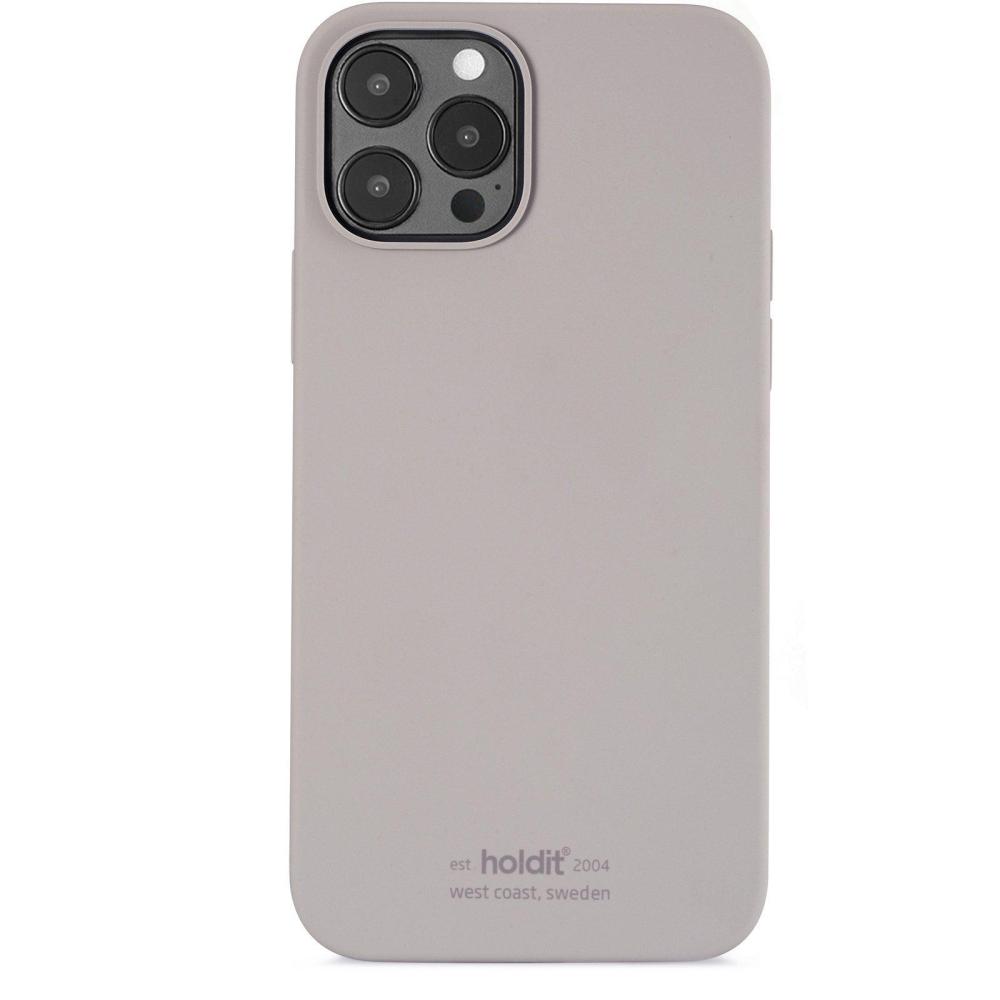 holdit iPhone 12/12 Pro - holdit Mobilskal Silikon - Taupe