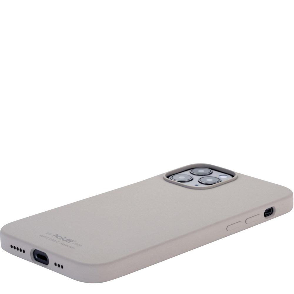 holdit iPhone 12/12 Pro - holdit Mobilskal Silikon - Taupe