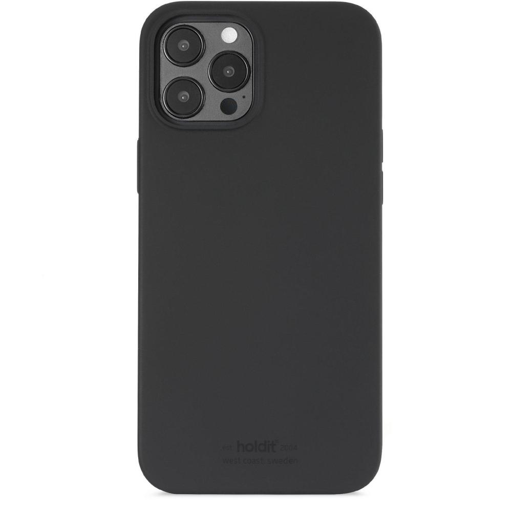 holdit iPhone 12 Pro Max - holdit Mobilskal Silikon - Svart
