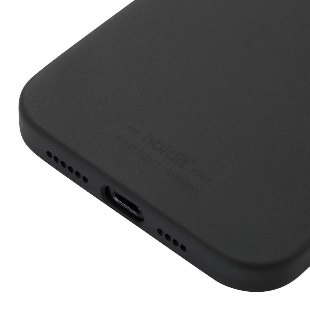 holdit iPhone 12 Pro Max - holdit Mobilskal Silikon - Svart
