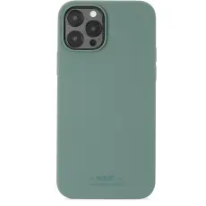 holdit iPhone 12/12 Pro - holdit Mobilskal Silikon - Moss Green