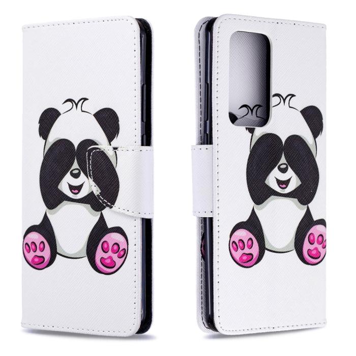 Bild 4,  Huawei P40 Pro - Plånboksfodral - Panda