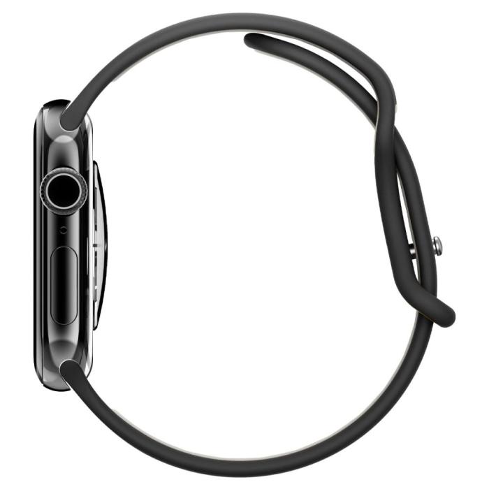 Bild 4, Spigen Spigen Apple Watch 42/41/40/38 mm Armband Nano Pop Black Sesame