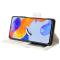  Xiaomi Redmi Note 11 Pro 5G Fodral Litchi Textur Vit