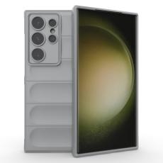  Samsung Galaxy S24 Ultra Skal Magic Shield Ljus Gr&aring;