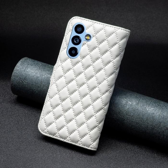 Bild 5,  Samsung Galaxy A54 5G Fodral Diamond Läder Vit