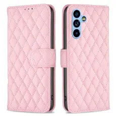  Samsung Galaxy A54 5G Fodral Diamond L&auml;der Ljus Ro