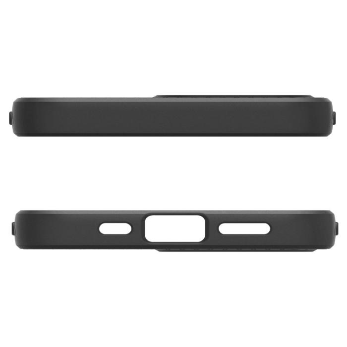 Bild 4, Spigen Spigen iPhone 17e / 16e Skal MagSafe Liquid Air Matt Svart