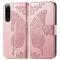  Sony Xperia 5 III Fodral Tryckt Butterfly Roséguld