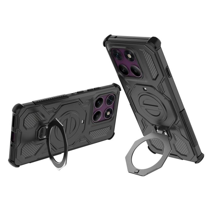 Bild 3,  Motorola Edge 60 Pro Skal MagSafe Kickstand Hybrid Svart