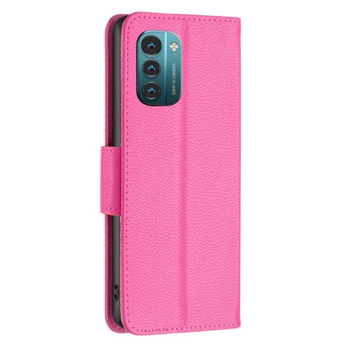 Bild 3,  Nokia G11 / G21 Fodral Shark Litchi Rosa