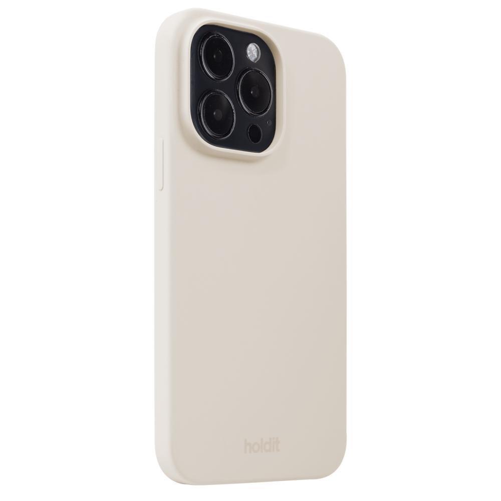 holdit holdit iPhone 14 Pro Skal Silikon Ljus Beige