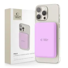 Tech-Protect Tech-Protect 5000 mAh MagSafe Powerbank LifeMag Lila