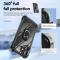  iPhone 16 Plus Skal Shockproof Ring Hybrid Svart