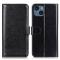  iPhone 15 Plus Fodral Crazy Horse Retro Svart