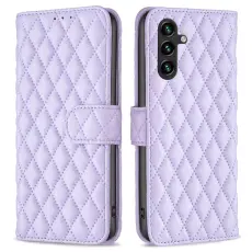  Samsung Galaxy A55 5G Fodral Diamond L&auml;der Lila