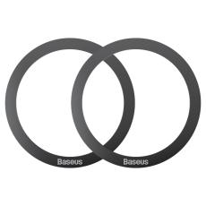BASEUS Baseus 2-PACK Magnetisk MagSafe Ring Ultra Tunn Svart