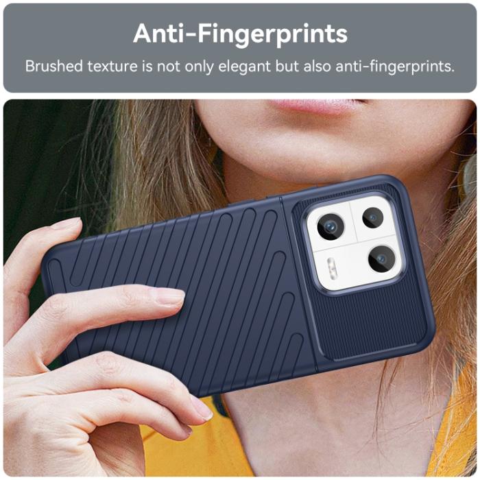 Bild 5,  Xiaomi 13 5G Skal Twill Textur Blå