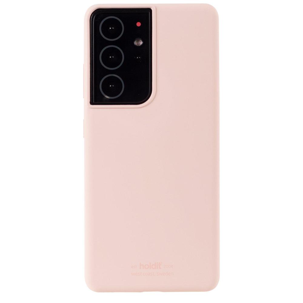 holdit Samsung Galaxy S21 Ultra - holdit Mobilskal Silikon - Blush Pink
