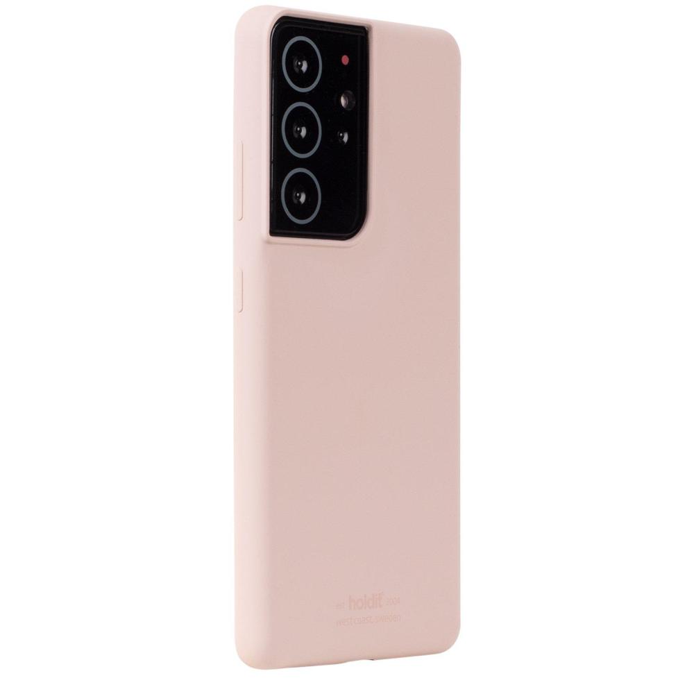 holdit Samsung Galaxy S21 Ultra - holdit Mobilskal Silikon - Blush Pink