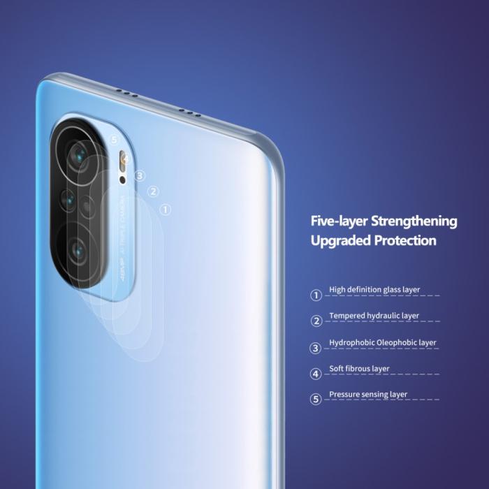 Bild 2, ENKAY Xiaomi Mi 11i - ENKAY Linsskydd I Härdat Glas