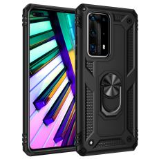  Huawei P40 - St&ouml;tt&aring;ligt Ring Skal - Svart
