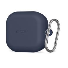 Tech-Protect Tech-Protect Galaxy Buds 4 / 4 Pro Skal Silikon Hook Navy Blue